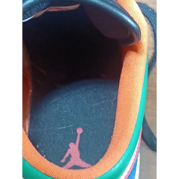 Jordan 1 Low Multi colour (Blue, Green, Red, Black) SE size 8 US 23 JORDAN - Picture 12 of 13